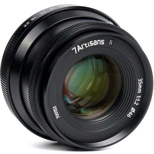 7Artisan 35mm F1.2 II Fuji FX Mount (Black)