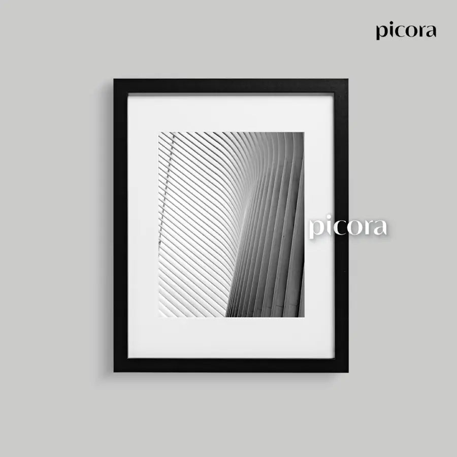 Picora Arte Wall Frame 11R matter to 8R Black