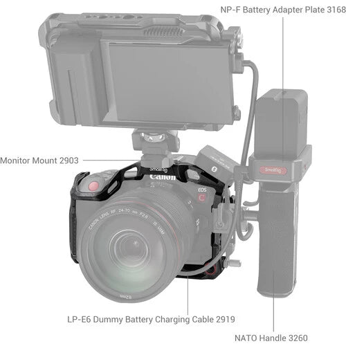 SmallRig Black Mamba Camera Cage for Canon EOS R5 C 3890