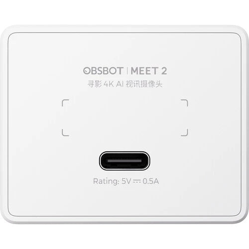 OBSBOT Meet 2 4K Webcam (Cloud White)