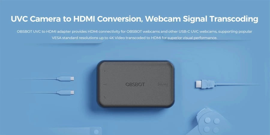 OBSBOT UVC to HDMI Adapter