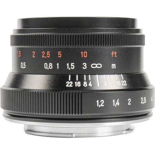 7Artisan 35mm F1.2 II Canon EOS-M Mount (Black)