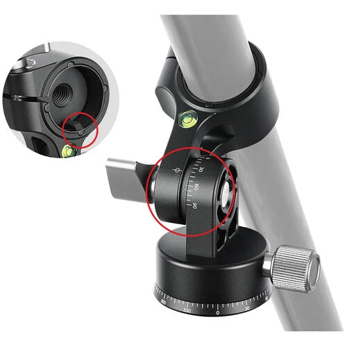 Leofoto HX-22 Center Column Tilt Adapter for LX-225CT / LX-224CT Tripod