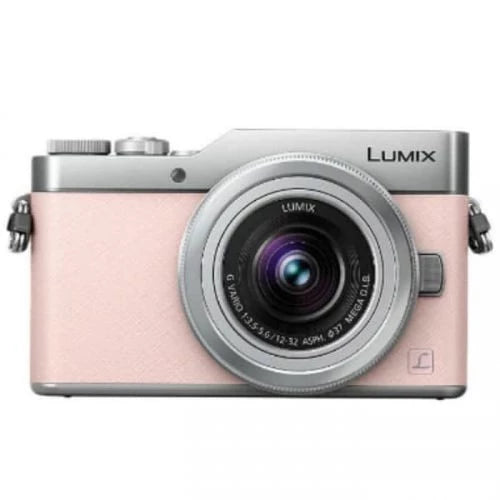 Panasonic Lumix GF9 Mirrorless Micro Four Third Digital Camera with 12-32mm Lens (Pink)