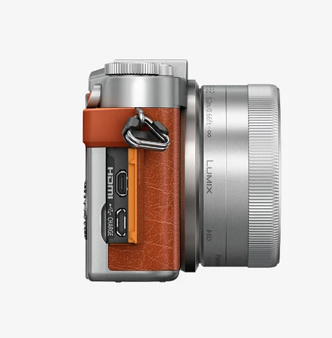 Panasonic Lumix GF9 Mirrorless Micro Four Third Digital Camera with 12-32mm Lens (Orange)