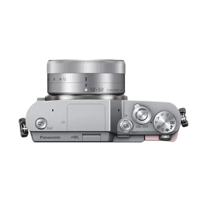 Panasonic Lumix GF9 Mirrorless Micro Four Third Digital Camera with 12-32mm Lens (Pink)