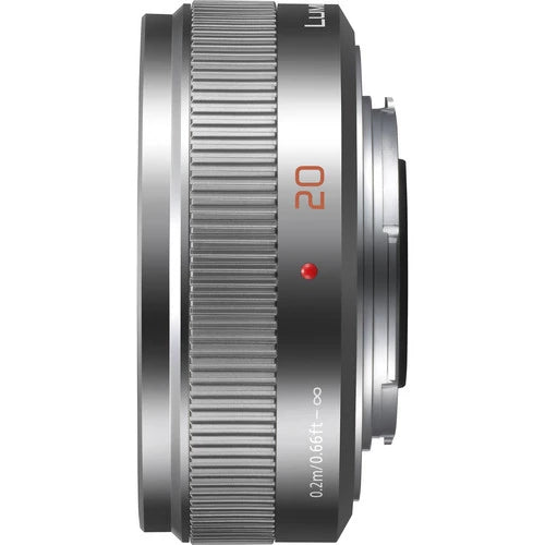 Panasonic Lumix G 20mm f1.7 II ASPH Lens (Silver)