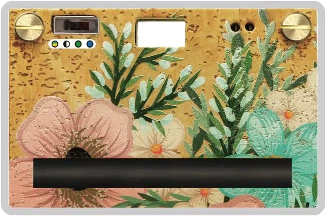Paper Shoot Cork Wooden Box Camera Set - Secret Garden 18MP