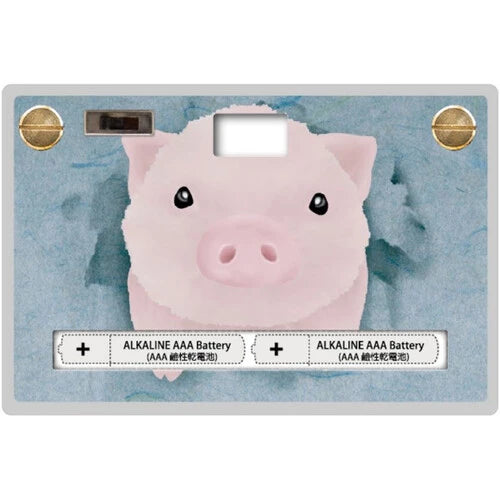 Paper Shoot Paper Camera Butts Series (Piggy)