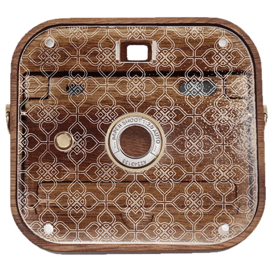 Paper Shoot Thinkk&Shoot Camera Set Vintage Glass - Persimmon Flower 18MP