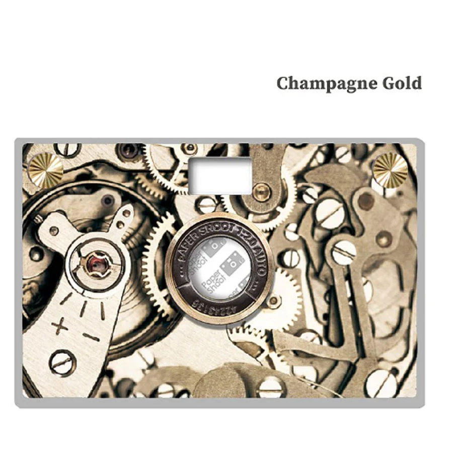 Paper Shoot Paper Camera Circulation Series (Champagne Gold)