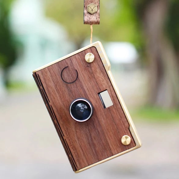 Paper Shoot CROZ Premium Camera Set - Walnut 18MP