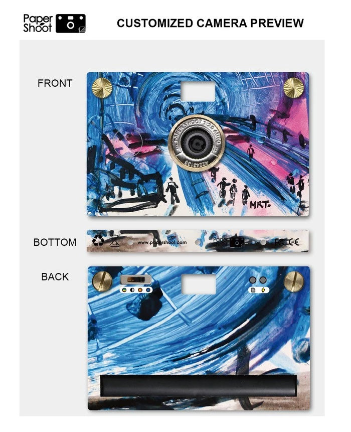Paper Shoot Paper Camera Case MRT Jakarta 1, Hardi 2016