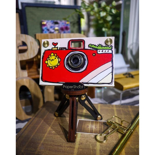 Paper Shoot Paper Camera Hand Drawing Series (Red) Case Only