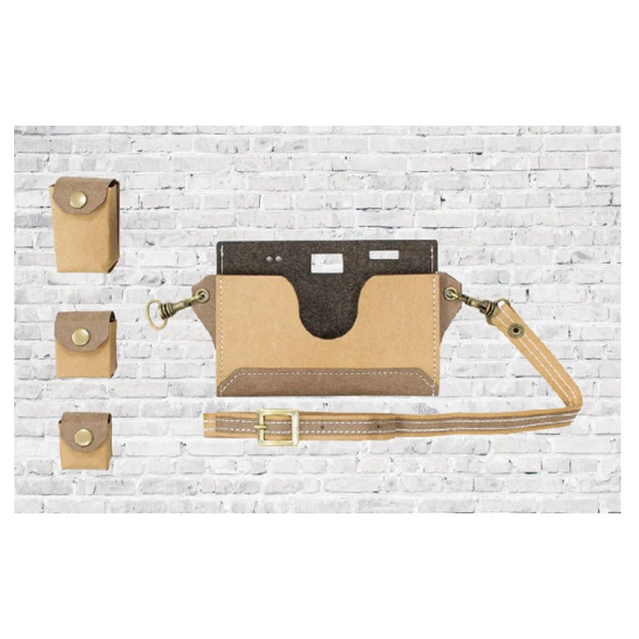 Paper Shoot Camera Bag Brown