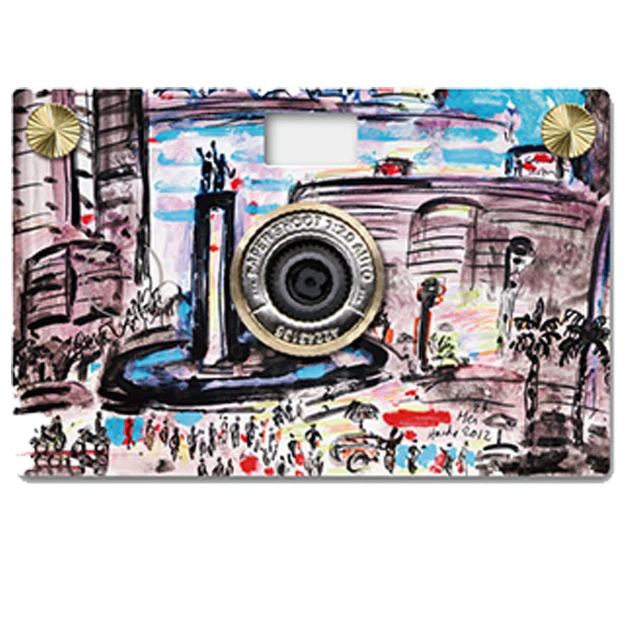 Paper Shoot Paper Camera Case Bundaran HI, Hardi 2012