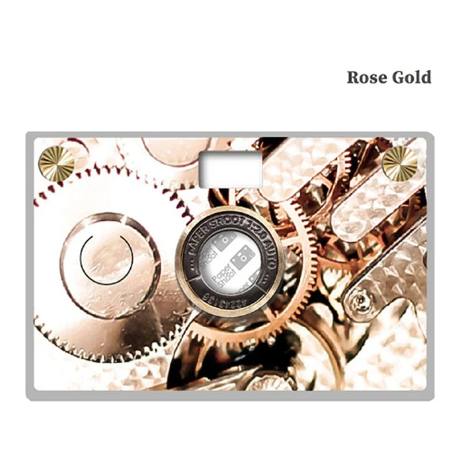Paper Shoot Paper Camera Circulation Series (Rose Gold)