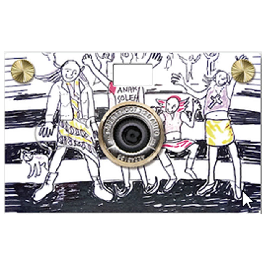 Paper Shoot Paper Camera Case Citayam Fashion Week, Dodo Karundeng 2022