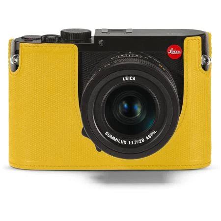 PROTECTOR FOR LEICA Q (TYP 116) LEATHER YELLOW 19538