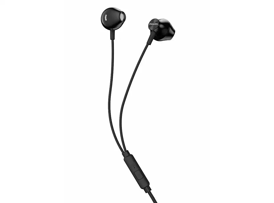Earphone PHILIPS TAUE101BK With Mic Original - Black