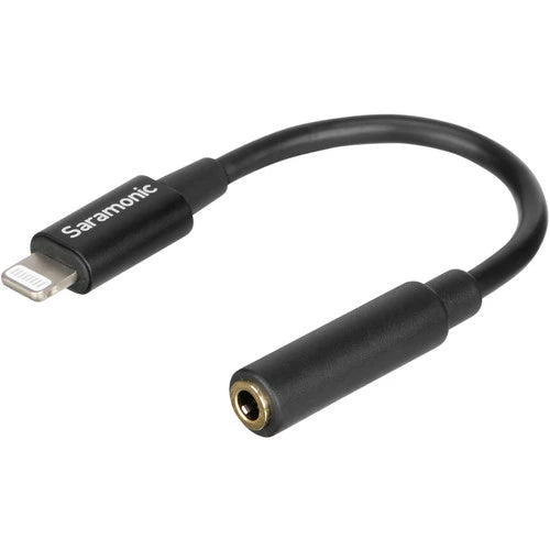 Saramonic SR-C2002 3.5mm Female TRRS to Lightning Audio Adapter