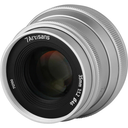 7Artisan 35mm F1.2 II Fuji FX Mount (Silver)