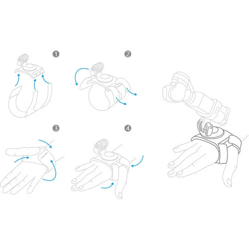 PGYTECH Action Camera Hand and Wrist Strap P-18C-024