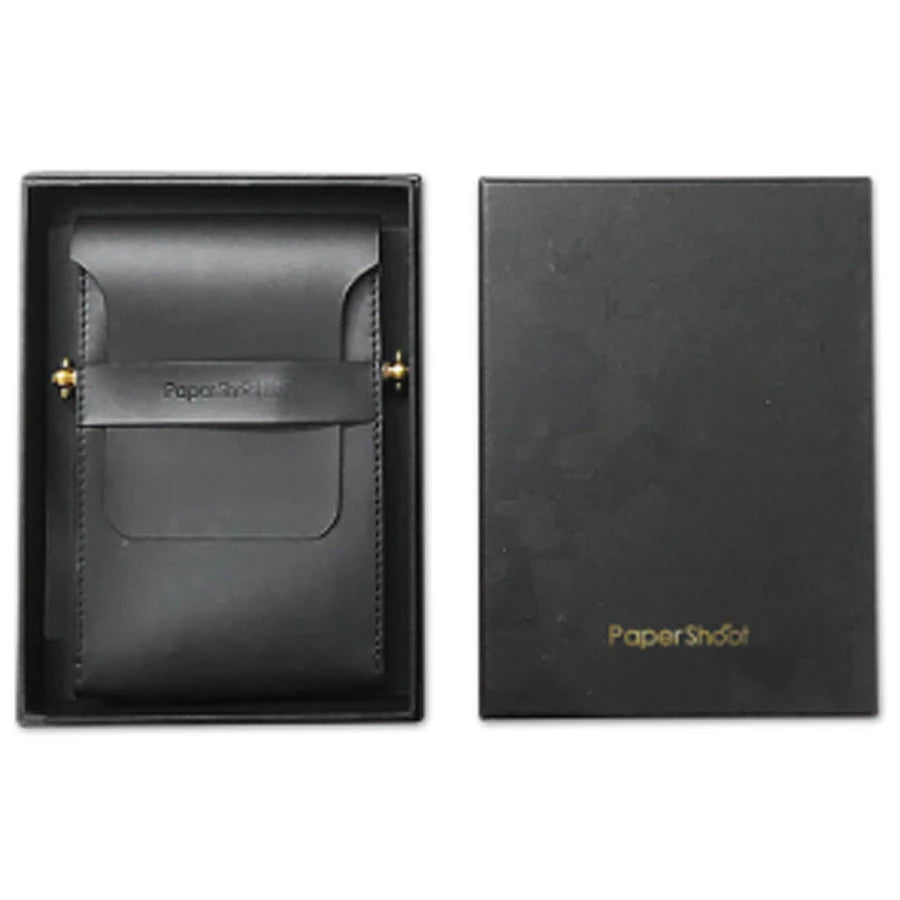 Paper Shoot Bag Italian vegetable tanned leather shoulder bag