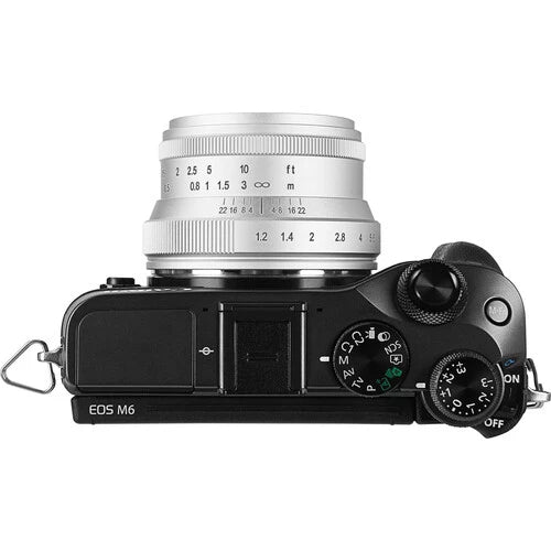 7Artisan 35mm F1.2 II Canon EOS-M Mount (Silver)