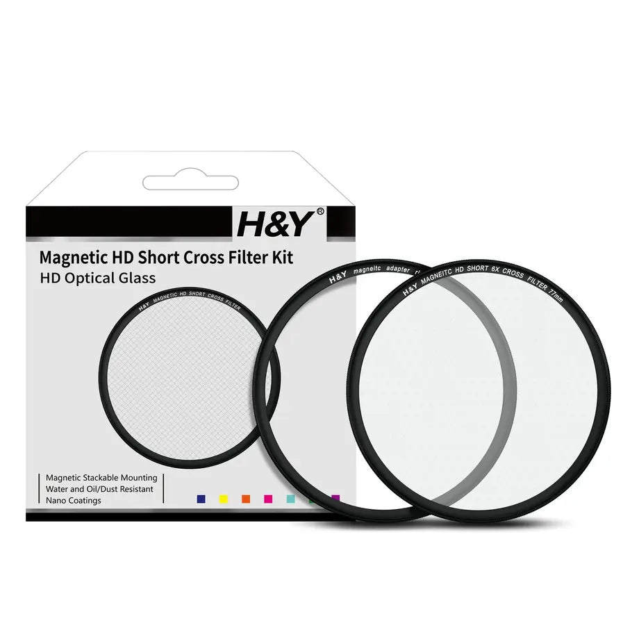 H&Y Magnetic HD Short Cross 6 Filter Kit 77mm (SC6-77)