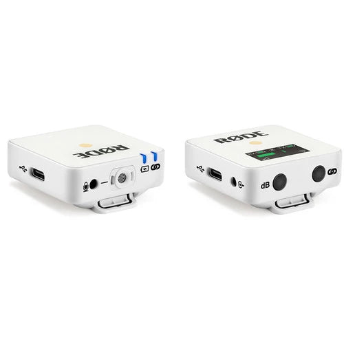 RODE WIRELESS GO COMPACT WIRELESS AUDIO MICROPHONE SYSTEM ( white )