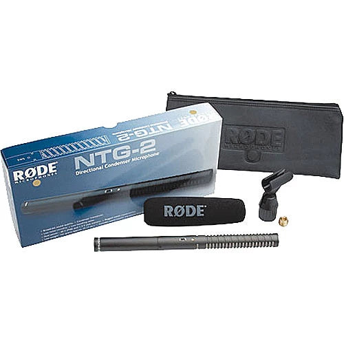 Rode NTG2 Dual Power Directional Condenser Microphone