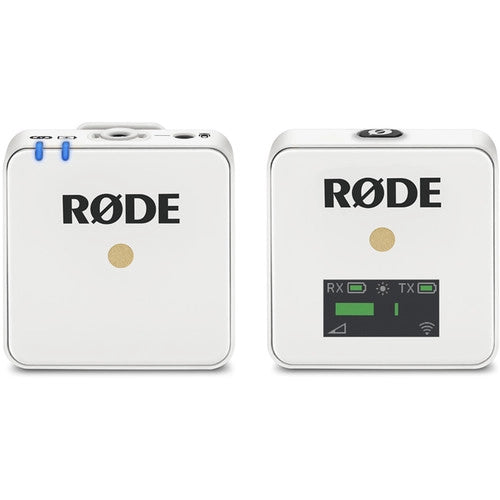 RODE WIRELESS GO COMPACT WIRELESS AUDIO MICROPHONE SYSTEM ( white )