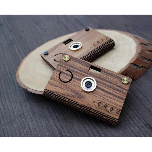 Paper Shoot CROZ Simple Light Camera Set - Rosewood 18MP