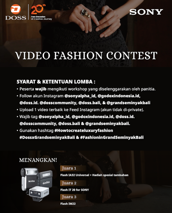 BALI - DOSS Academy: How to Create Luxury Fashion