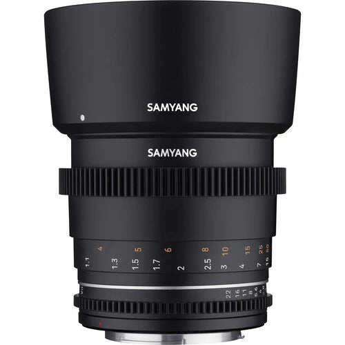 Samyang 85mm T1.5 VDSLRII Cine Lens for Canon EF