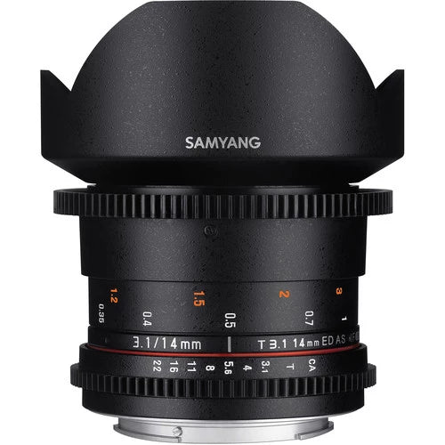 Samyang VDSLR 14mm T3.1 VDSLR II Cine Lens for MFT