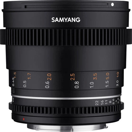 Samyang VDSLR 50mm T1.5 MK2 Cine Lens For Fuji X Mount