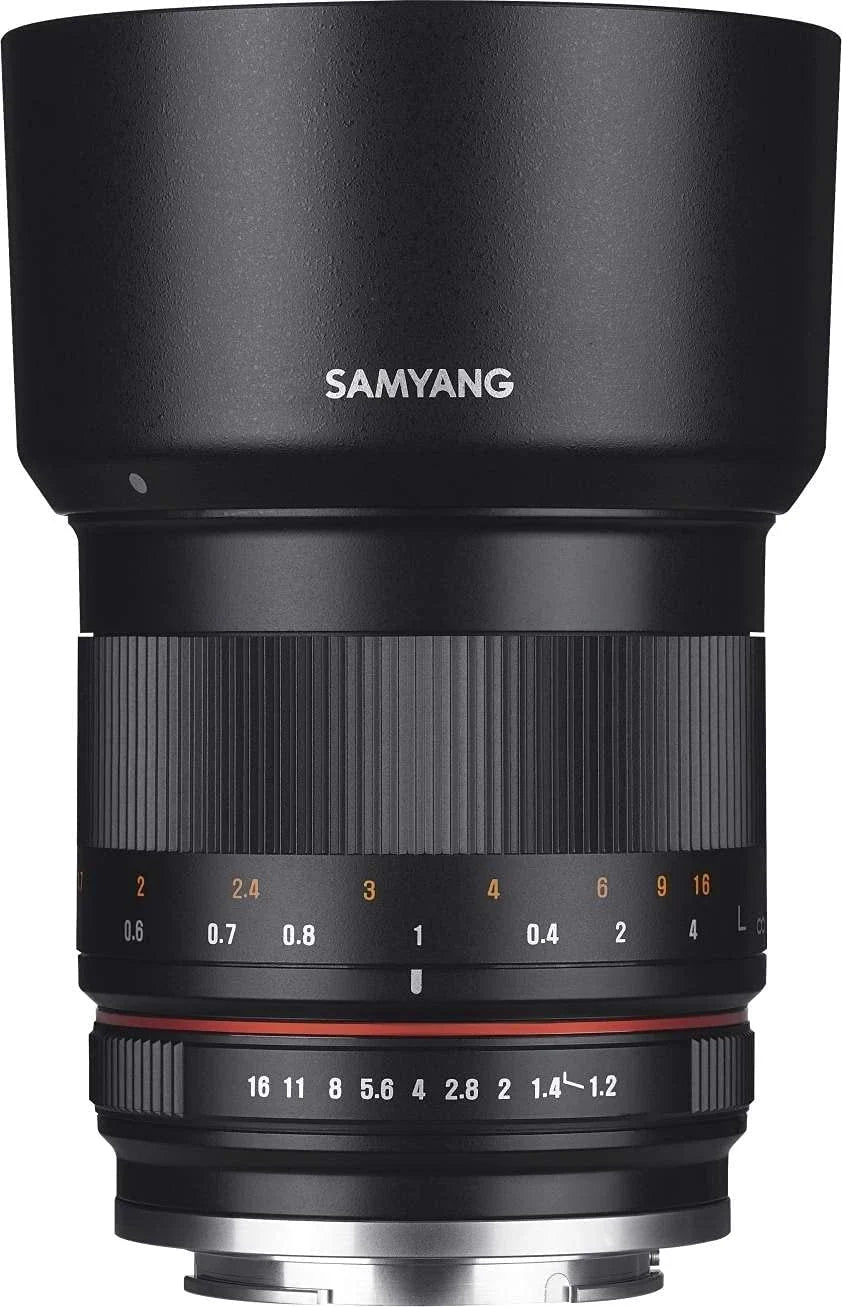 Samyang CSC 50mm F1.2 Manual Focus Lens for Fuji X Black