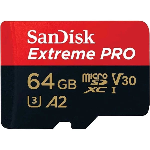 SanDisk microSDXC Extreme Pro UHS-I 64GB R200MB/s W90MB/s