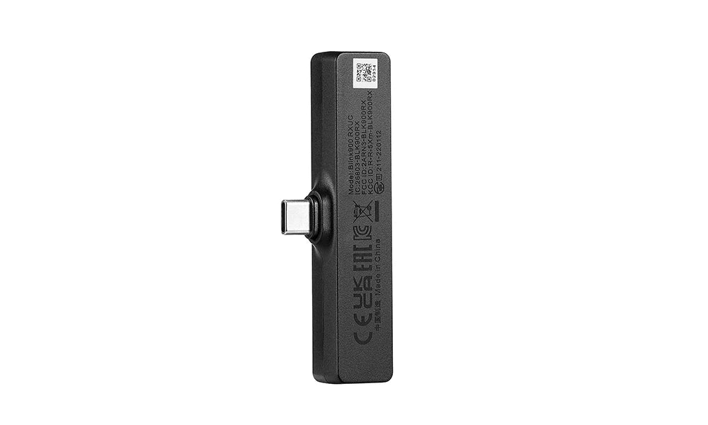 Saramonic Blink900 S5 Ultracompact 2.4GHz Dual-Channel Wireless Microphone USB Type C RXUC