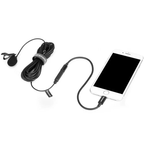 Saramonic SR-C2000 3.5mm TRS Male to Lightning Adapter Cable for Audio to iPhone