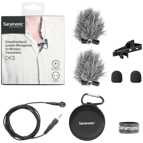 SARAMONIC SR-DK3A Omnidirectional Lavalier Microphone