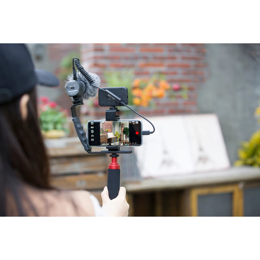 SARAMONIC SR-UTC-C35 3.5mm Locking Male to USB Type-C Converter Cable