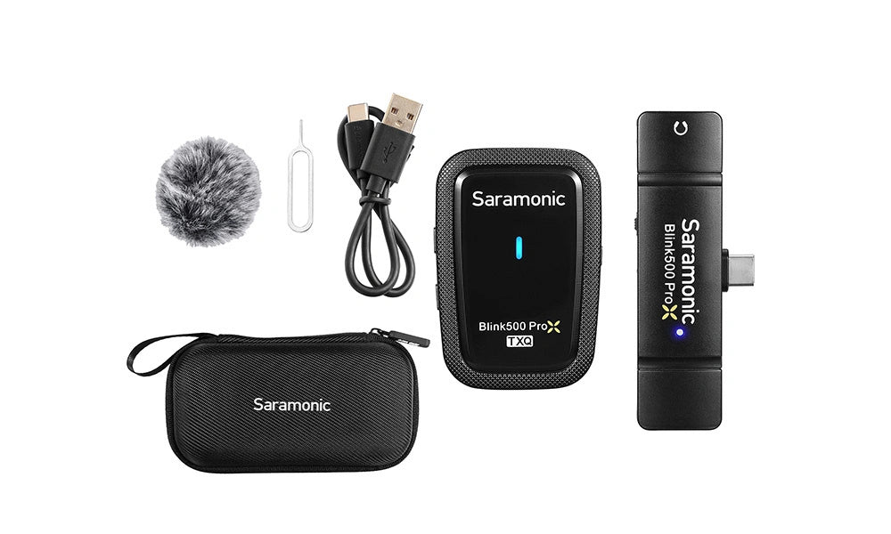 Saramonic Blink 500 ProX Q5 2.4GHz Dual-Channel Wireless Microphone