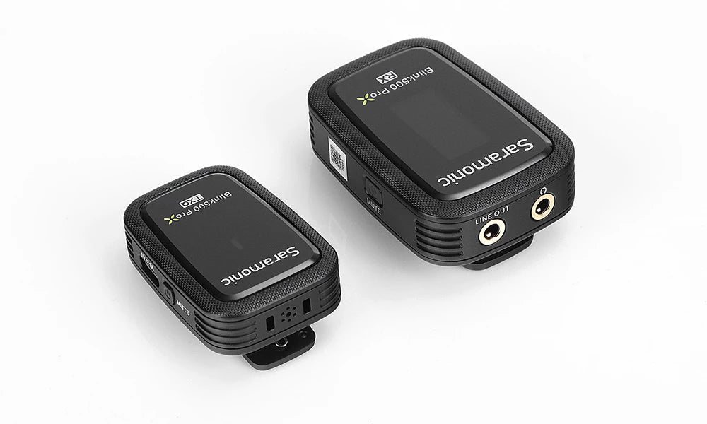 Saramonic Blink 500 ProX Q2 2.4GHz Dual-Channel Wireless Microphone
