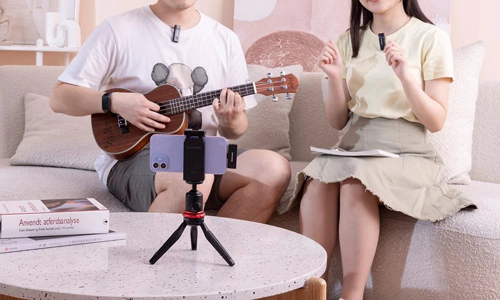 Saramonic Blink GO D2 Dual Wireless Microphone Lightning Apple iPhone
