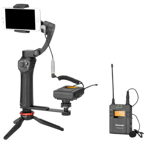 Saramonic UwMic9 Camera-Mount Wireless Omni Lavalier Microphone System (514 to 596 MHz) KIT 1 (TX9+RX9)