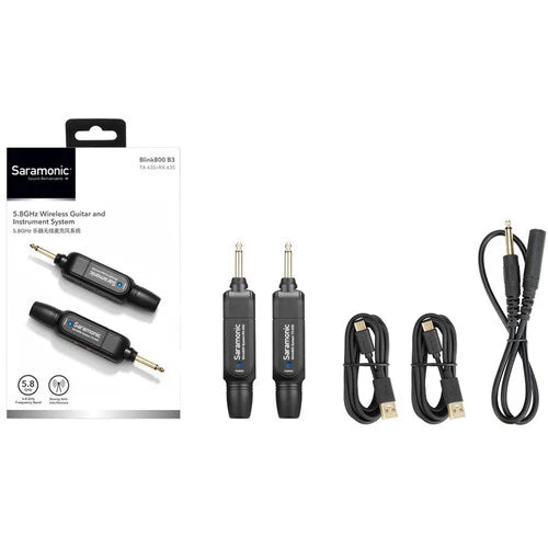 Saramonic Blink 800 B3 (TX-635+RX-635) 5.8GHz Digital Wireless Microphone System