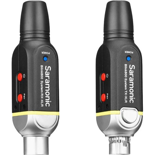 Saramonic Blink 800 B2 (TX-XLR+RX-XLR) 5.8GHz Digital Wireless Microphone System
